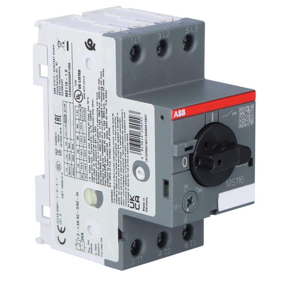Motor Circuit Breaker MS116-1.6A