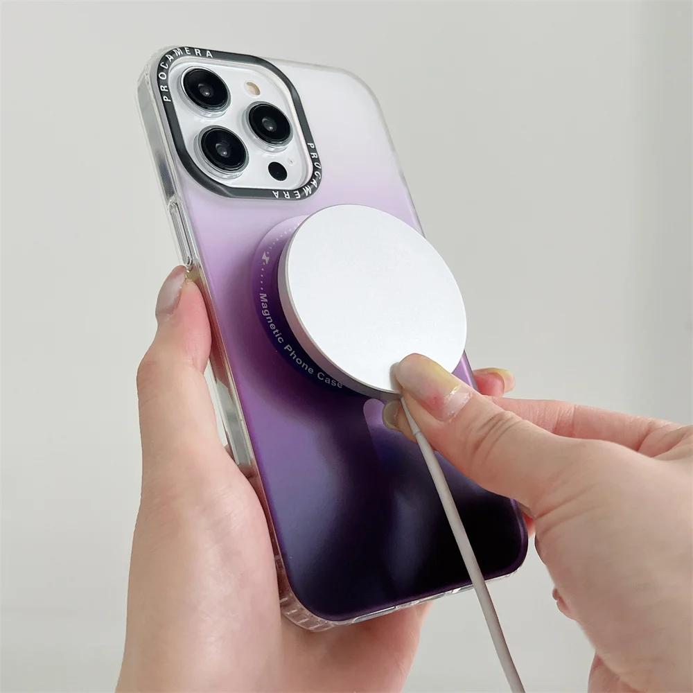 Iphone 11 Promax Custodia Magnetica Per IPhone 11 / 11 Pro / 11 Pro Max Con Supporto E Vetro Temperato 9H - Set Completo Cover Riva IPhone