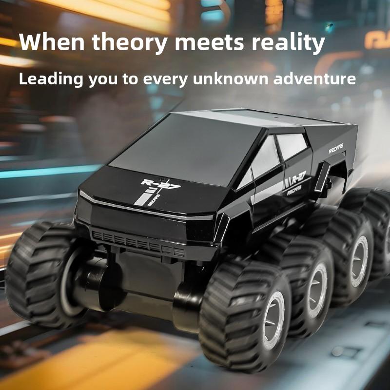 Amphibious Remote Control Car Cyber Off-Road Car Children's Large Bigfoot Car 4WD Drift Boy Pickup