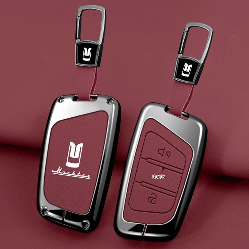 Fits Moskvich 3 & 6 Key Case: New 3-Button Key Shell & Buckle