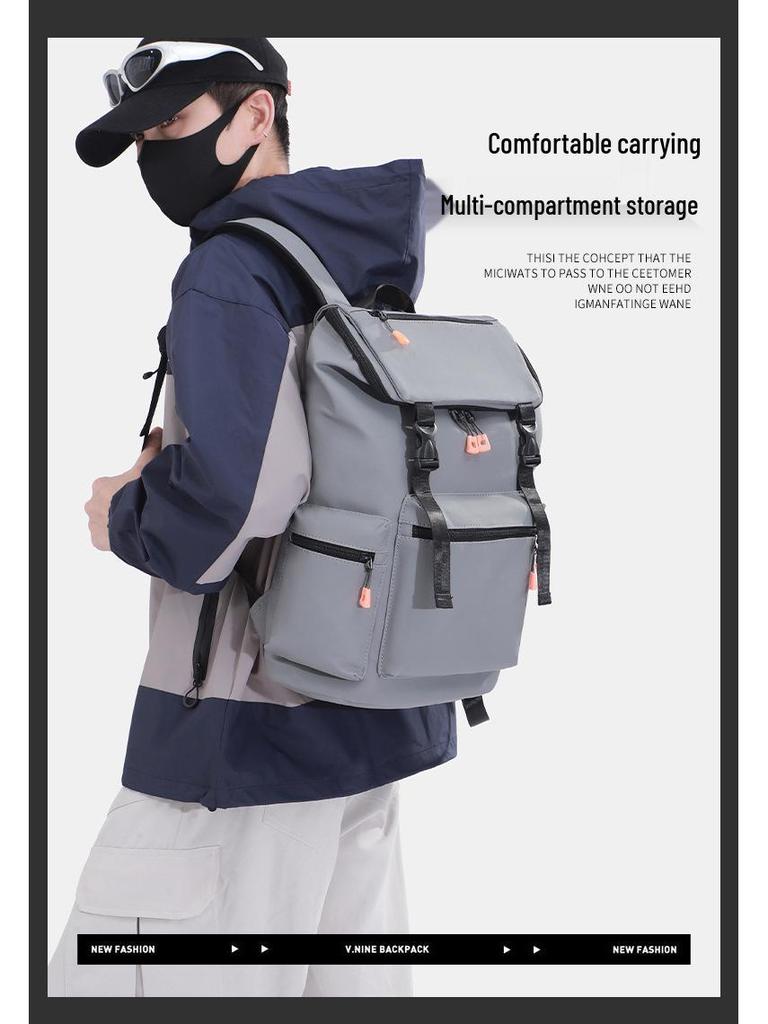 Herren Rucksack mit großem Fassungsvermögen für Business und Reise, für Studenten