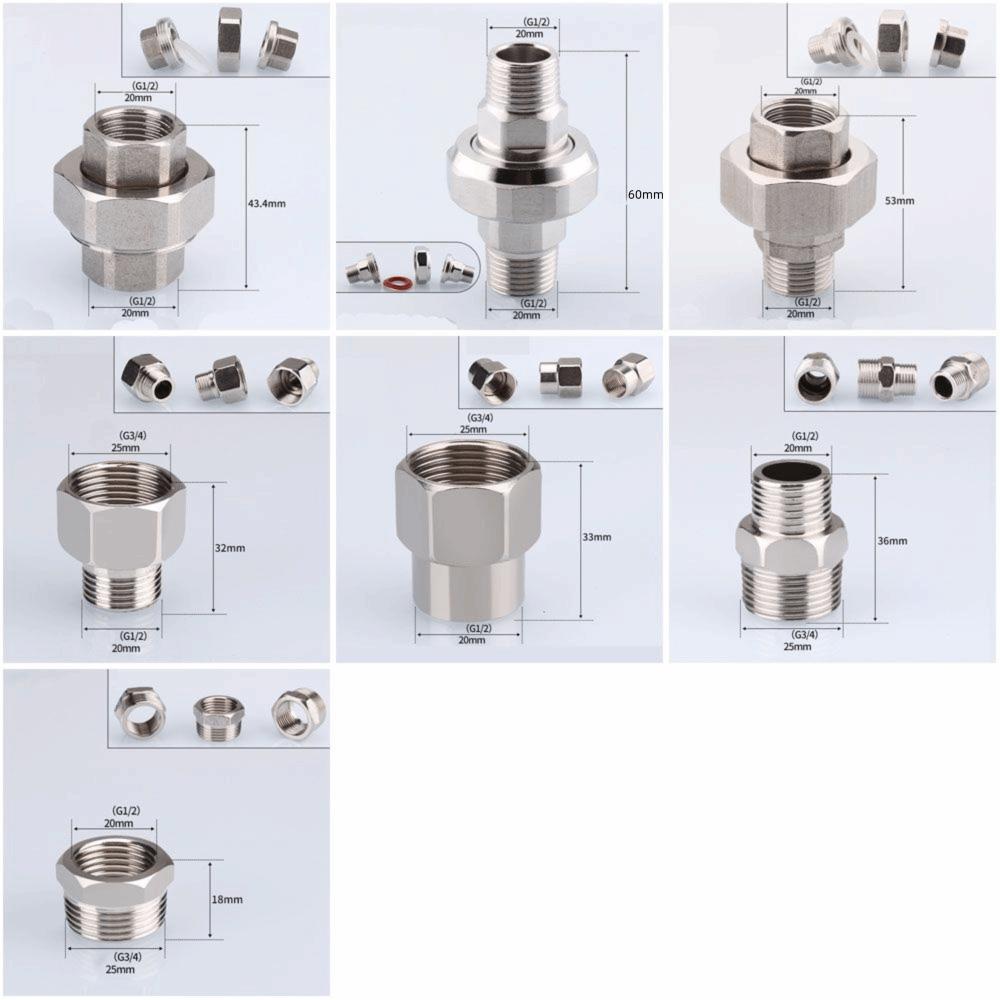 Improvement Female-Male Threaded Stainless steel Pipe Fittings Hardware Adapter Plumbing fitting