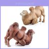 Pvc Realistic Animal Model Toy Large Desert Camel Static Figure For Collector Display