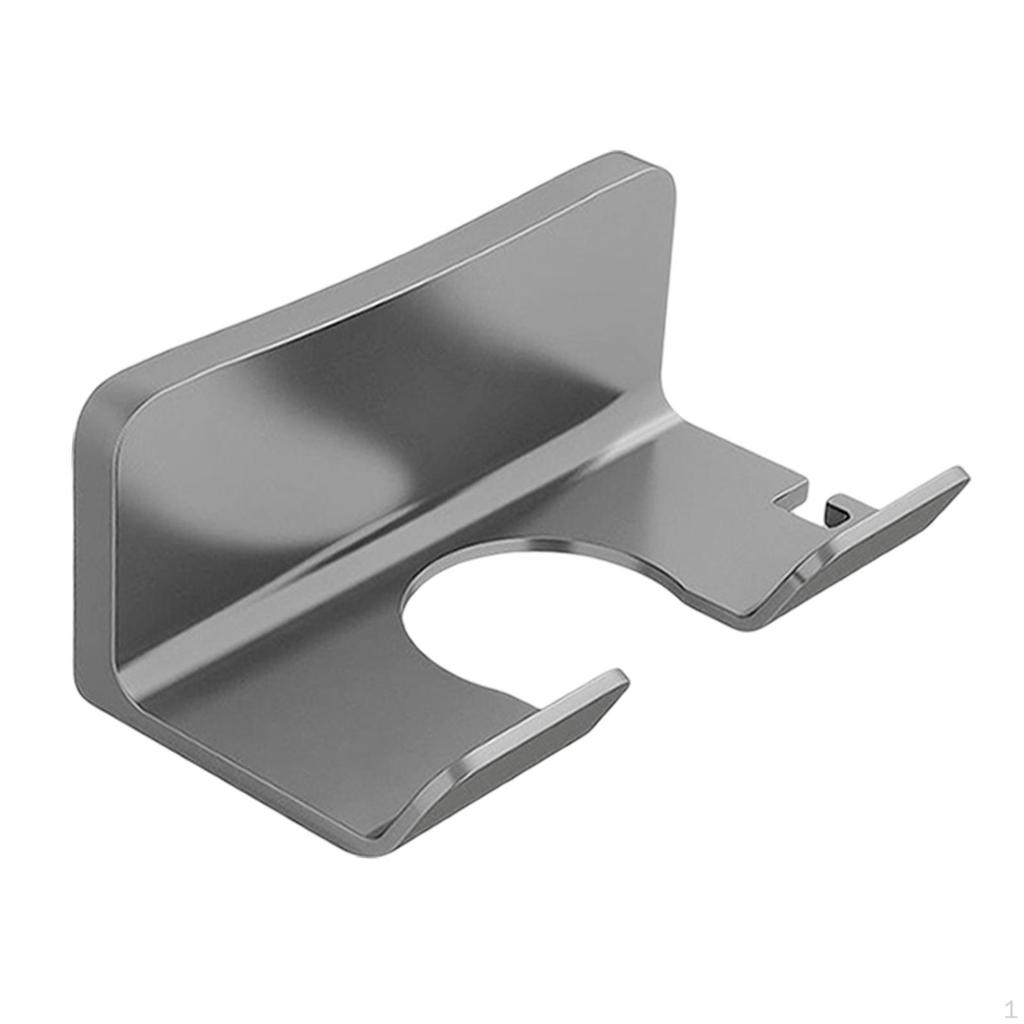 Bathroom Hair Blow Dryer Rack Holder, Punch Free Multipurpose Wall Mounted Storage Rack,