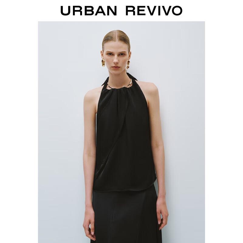 UR2025 Women s Metal-Detail Sleeveless Blouse XL