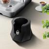 Spiral Pattern Coffee Tamper Base Black Coffee Portafilter Station Coffee Tamper Holder  Cafe