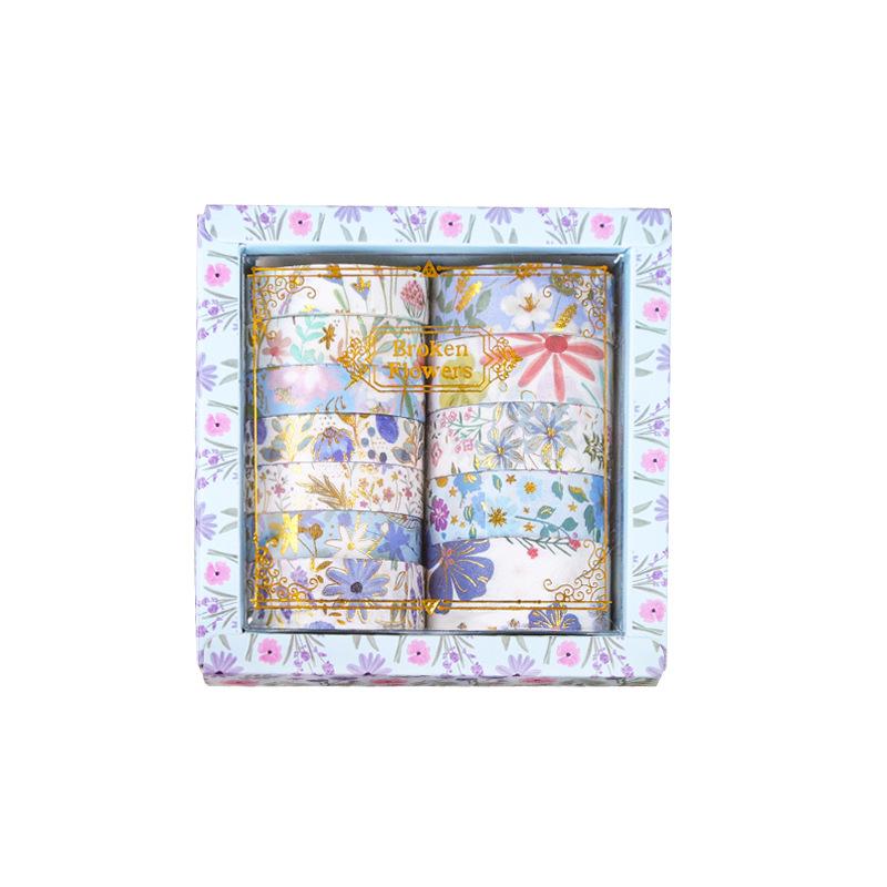 12 Rollen dekorative Notizbuchaufkleber