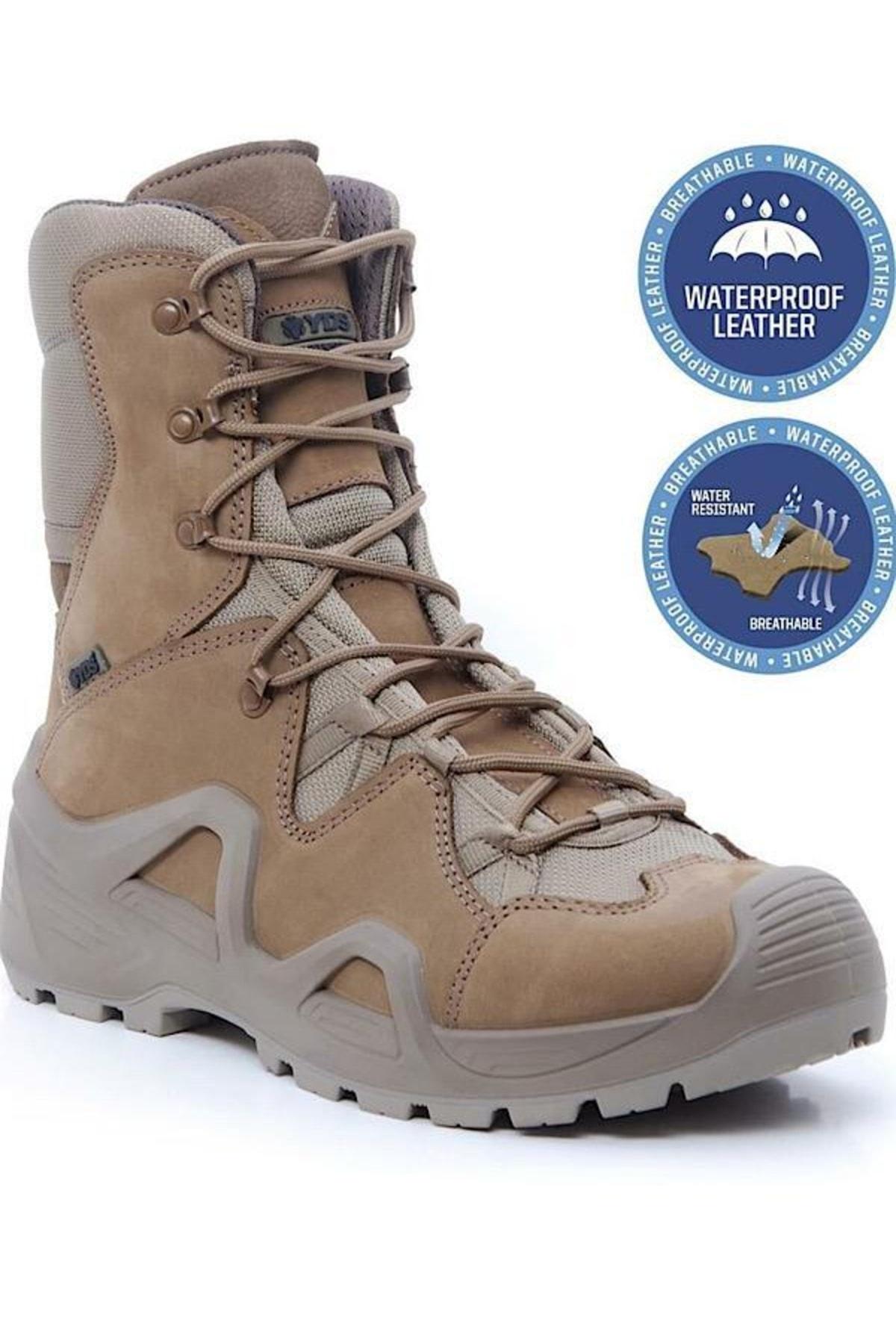 

Тактические военные на открытом воздухе ботинки из натуральной кожи водоустойчивые для треккинга охоты