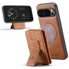 2 in 1 Detachable Cards Solt Wallet Leather Case for Google Pixel 9 Pro XL 8 8A 7 7A Vertical Bag Invisible Bracket RFID Cover