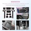 LUWU for 2025 2026 Frontier Accessories - for   2024 2025 2026 Nissan Frontier Pickup Truck Door Slot Mats Cup Holder ert Coaster Center Console