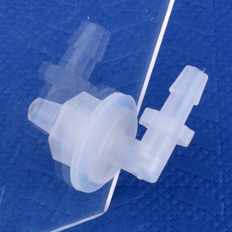 Pagoda Perforated Elbow Connector + Silicone Gasket Aquarium Tank Adapter Garden Water Hose Joint M6~G1/2 Thread To 2.4-11.1mm