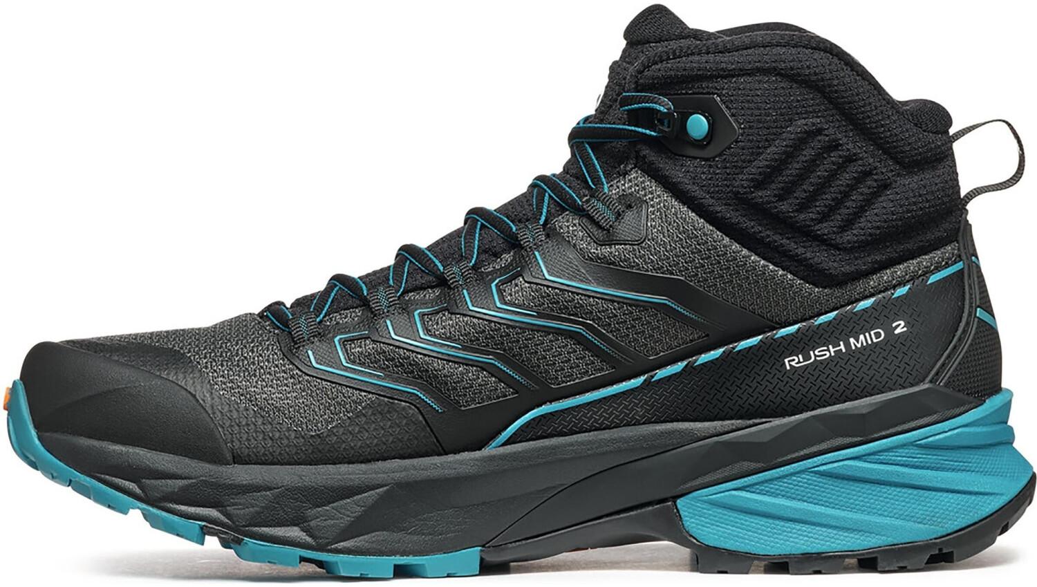 

Обувь для треккинга Scarpa Rush Mid GTX black/petrol 43 ½