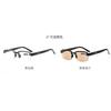 Retro Half Frame Crystal Reading Glasses For Men And Women HD Presbyopia Anti Radiation Eyeglass