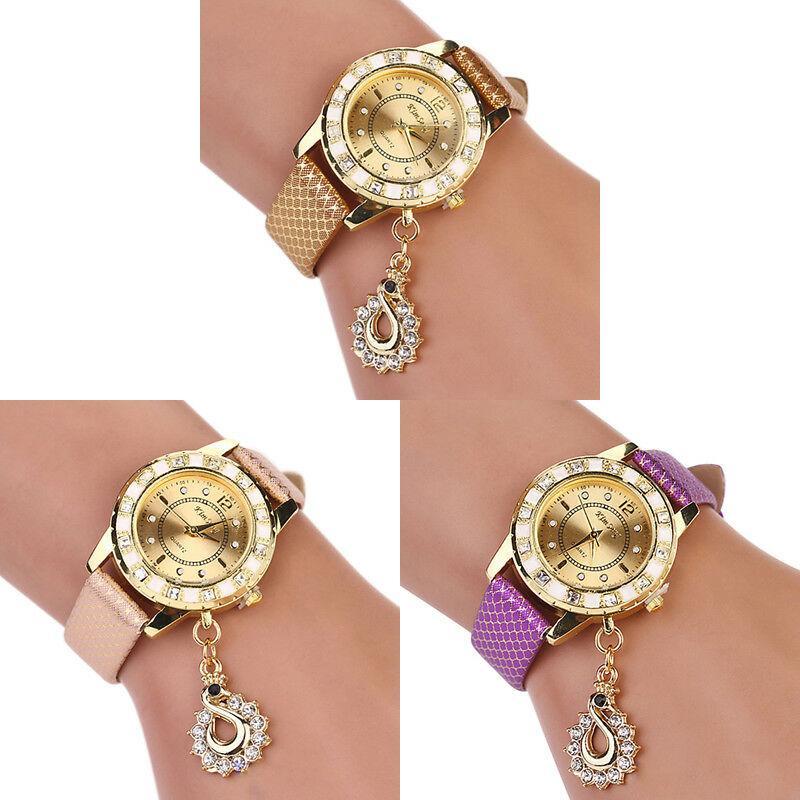 Elegant Kimseng Women's Quartz Watch With Swan Pendant Stylish Design And Unique Colors