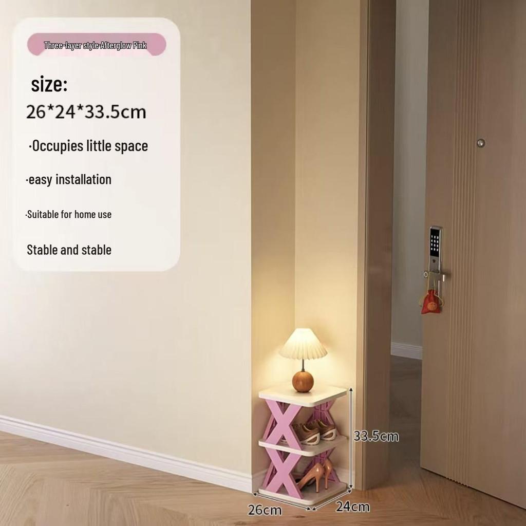 Compact Dustproof Shoe Cabinet for Dorms and Small Spaces
