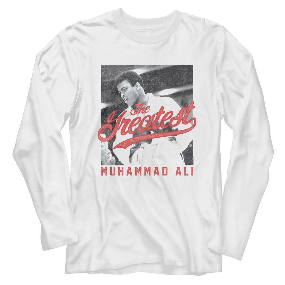 Muhammad Ali The Greatest Bw Icon Shirt L