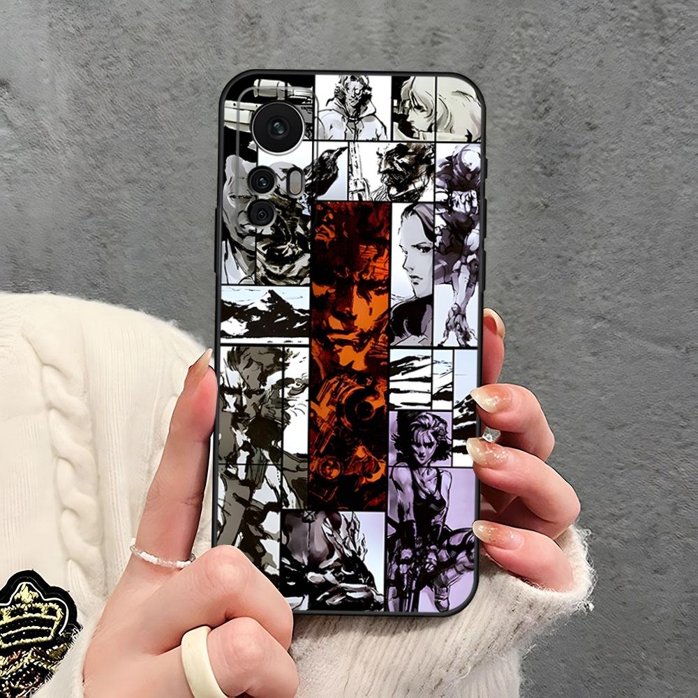 Metal Gear Solid Phone Case For Xiaomi 13 12 11T Lite Ultra Redmi Note 13 12 10 Pro POCO F4 F5 X5 Pro Back Cover
