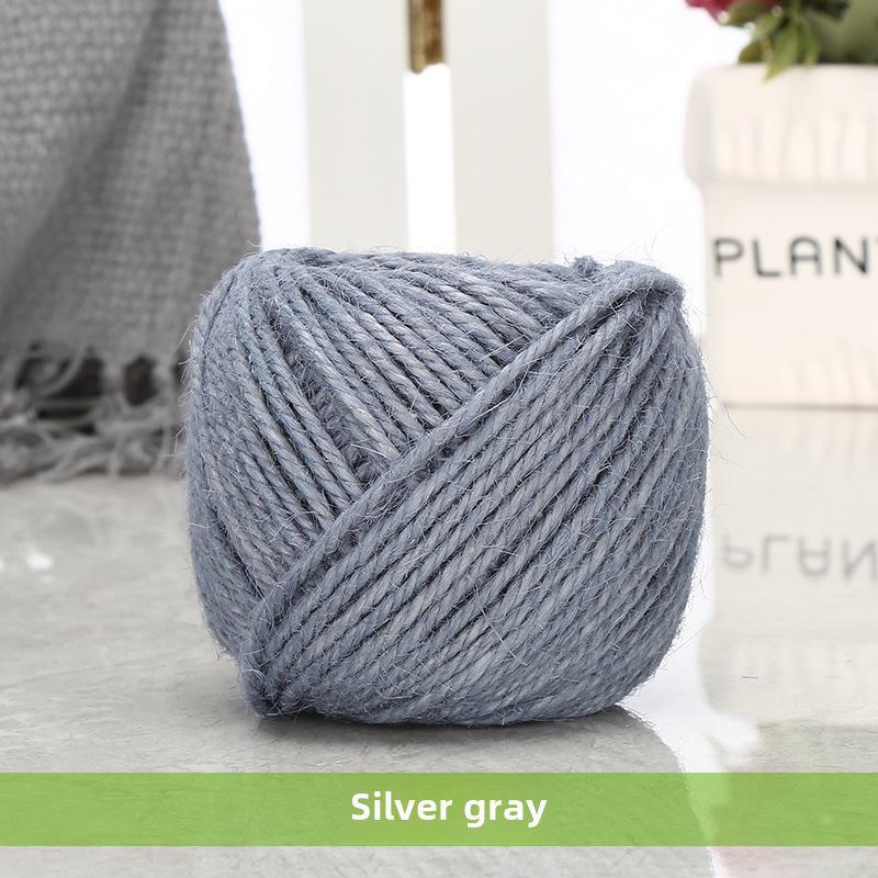 Vintage Style Colored Hemp Rope for DIY and Photo Clips (1.5-2mm, 25m/50m/100m)