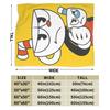 Cupheads & Mugmans Blanket Quality Soft Warm Cartoon Throw Blanket Winter Children Couch Chair Fluffy Bedspread