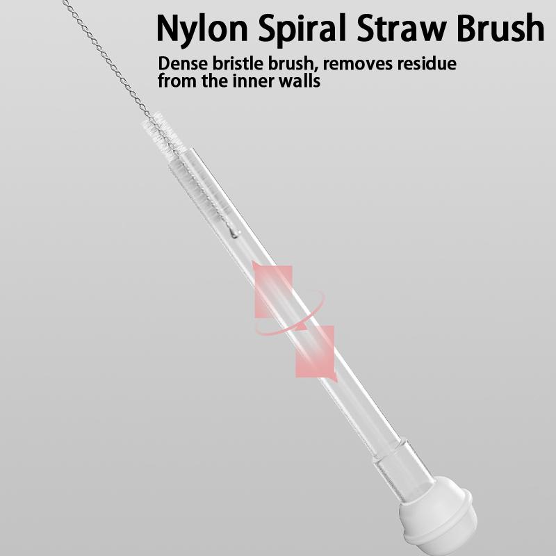 6 In 1 Portable Travel Baby Bottle Cleaning Brush Set With Silicone Bottle Brush Straw Brush Nipple Brush Bottle Drying Rack
