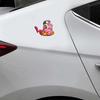 Funny Flamingo Car Stickers Waterproof Auto Rear Window Bumper Decoration Motorcycle Fuel Tank Scooter Body Durable Stickers