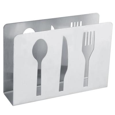 Stainless Steel Napkin Holder Modern Serviette Holder Rack Table Decor