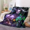 World of Warcraft Blanket Game Cosplay Blanket 3D-Printed Super Soft Blanket Flannel Blankets for Adults & Kids Home Decor