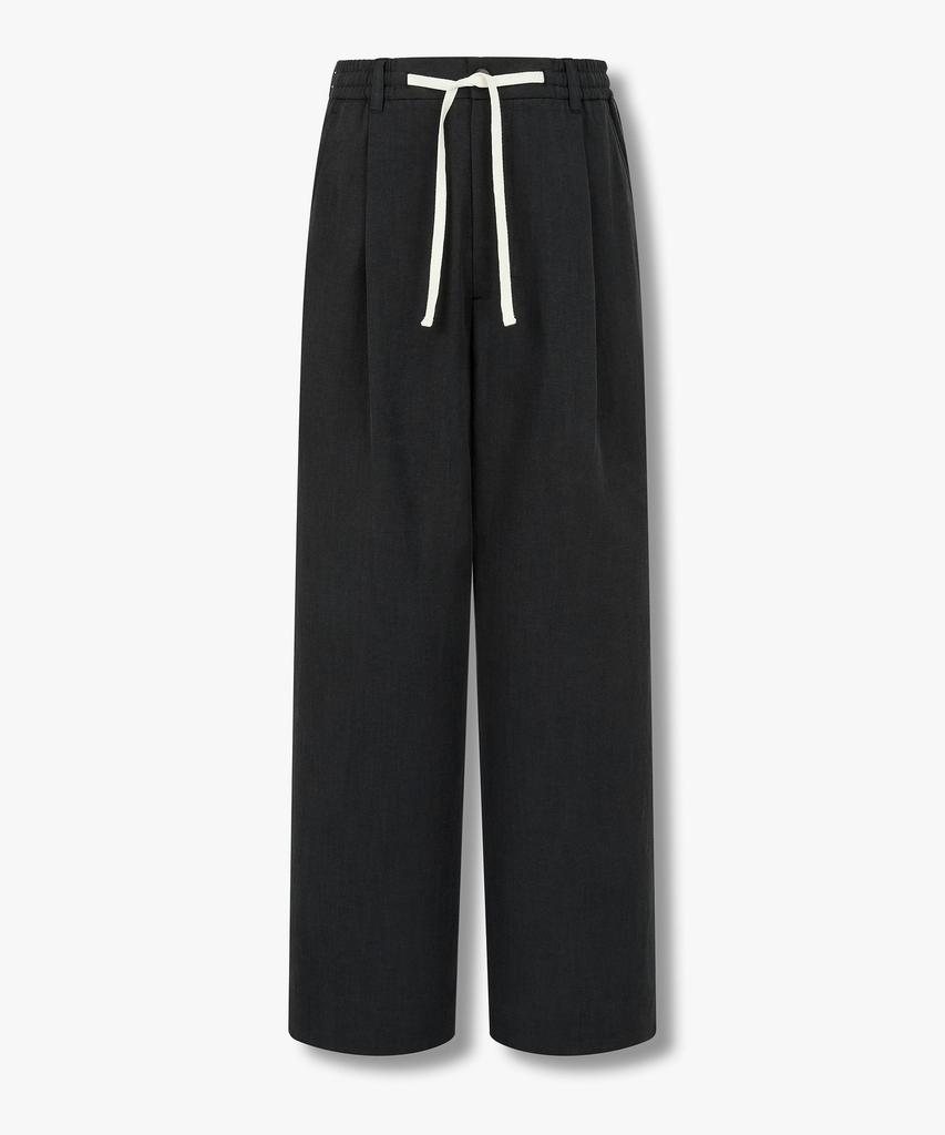 STUDIO TOMBOY [Men] Hidden Elastic Waist Formal Slacks_Black 9156231184