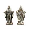 1Pc Handmade Brass God Statue, Vintage Style, Desktop Decor, Creative Cross Border Craft, Small Copper Figurine, Home Ornament