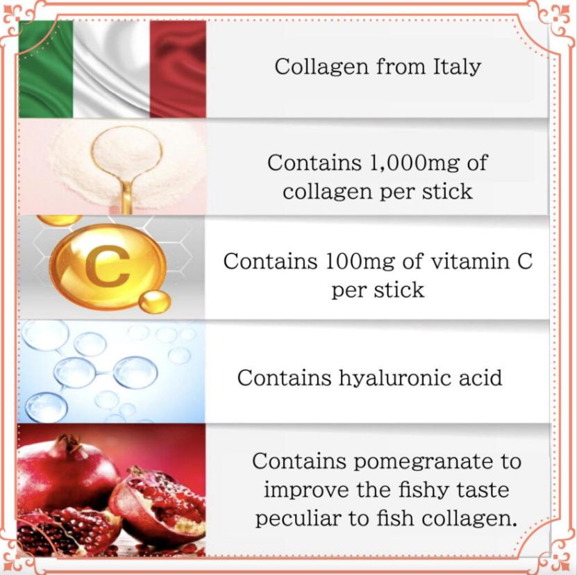 VITAHALO Fish Collagen Pomegranate Flavor 180g