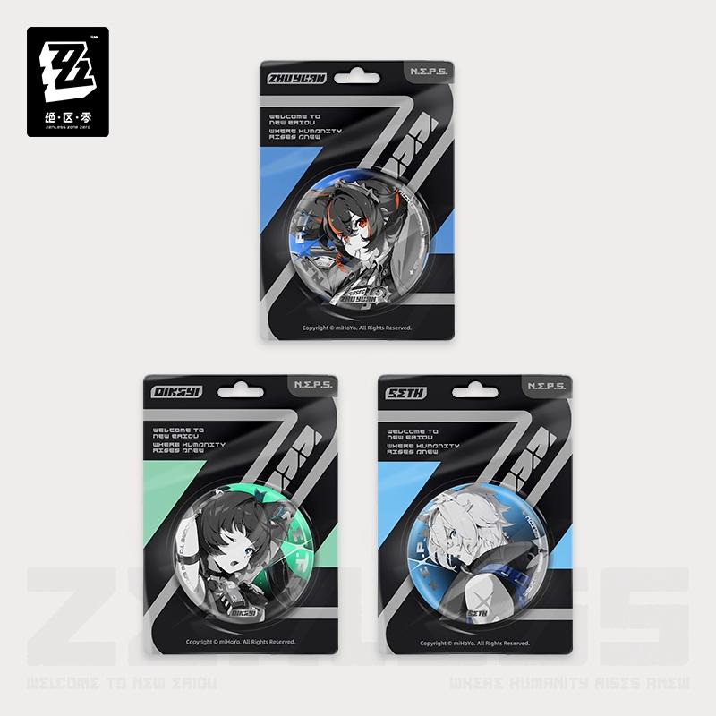 Sunsyea Zenless Zone Zero Merchandising Ufficiale miHoYo Serie Originale YH Portachiavi in Acrilico Spilla Ornamento Squadra Investigazione Criminale