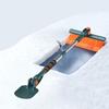 Retractable Car Scraper Multifunctional Ice Scraper Detachable Snow Brush  Car Windshield