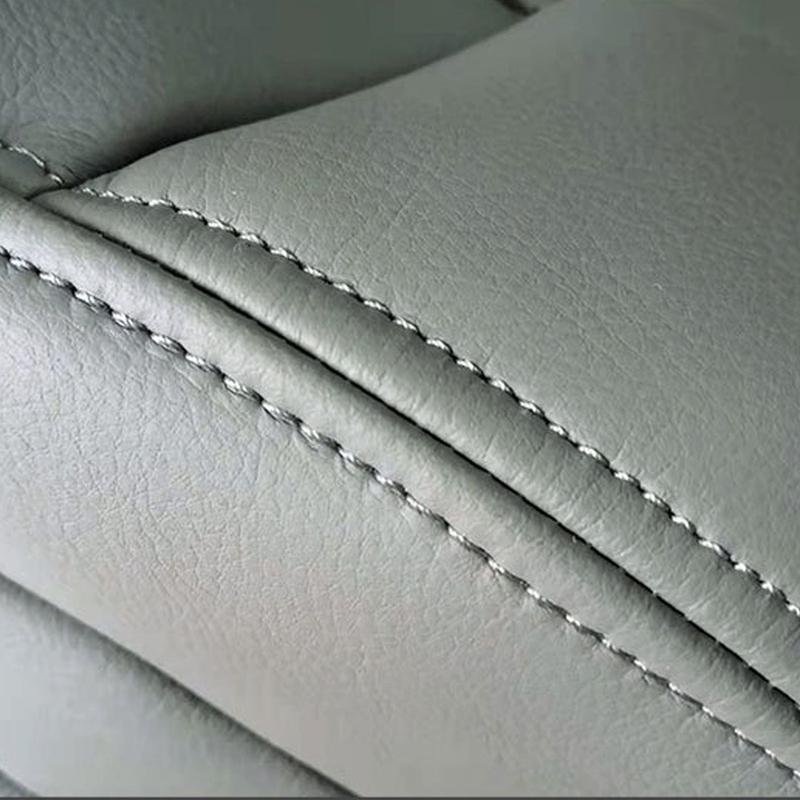 Pokrowiec na dolne siedzenie po stronie kierowcy Pasuje do Mercedes Benz Klasy E E350 E550 2010 2011 2012 2013 2014 Szara Skóra Mikrofibrowa