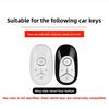 Carbon Style Abs Car Key Case Full Cover Fob For Geely Ex2 Geome Galaxy  Light Star Wishes Exploration Youth Version