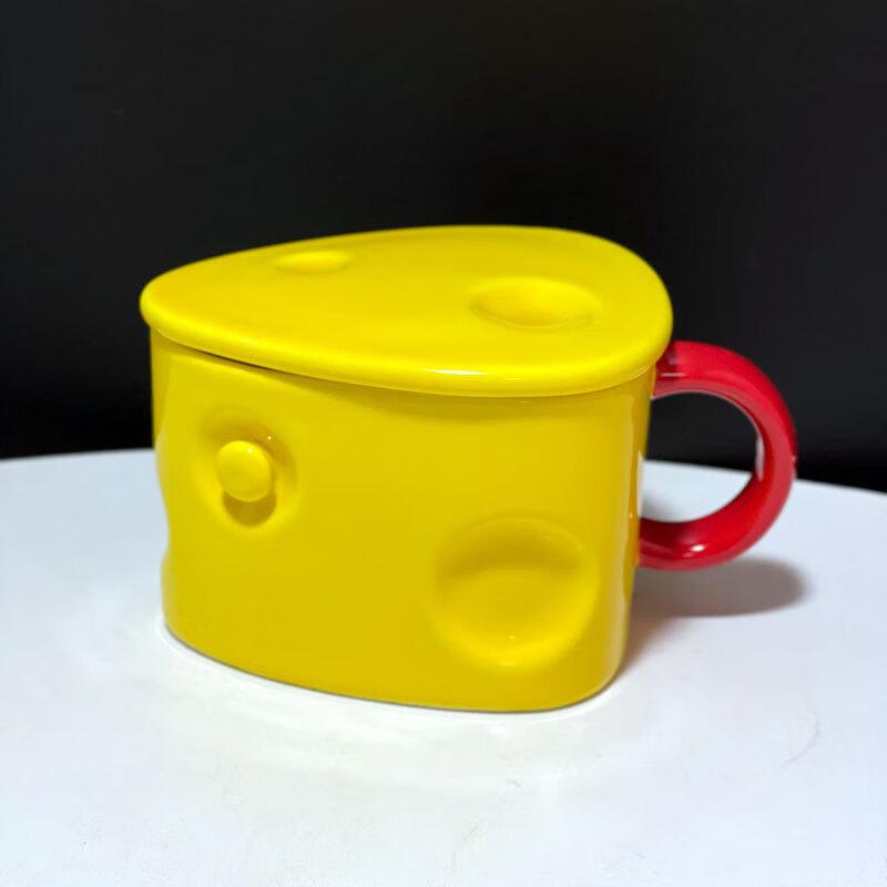 Chaosihui Ceramic Cheese Mug with Lid