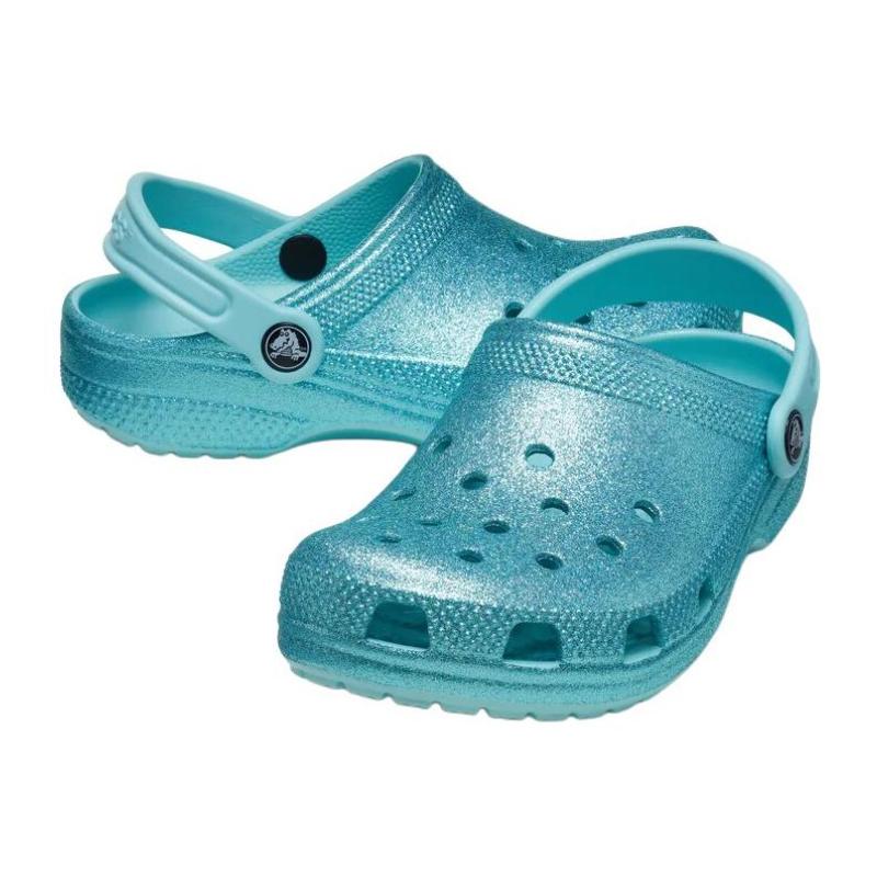 Crocs Classic Clog Round-toe Slip-on-Foot Children's Sandals Blue Kids' Model
