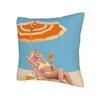 Federa Cuscino Aperol Spritz Federa Cuscino Trendy Retrò Federe Comode Per Divano Camera da Letto Arredamento Casa
