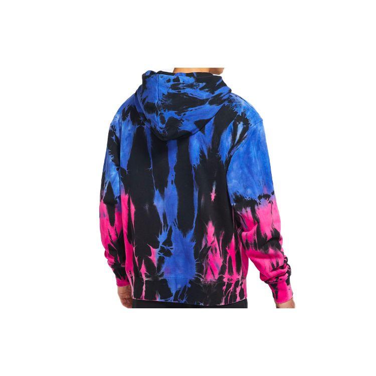 Jordan Tie-Dye Sport Hoodie Pullover Men Tops Medium-Blue DJ0227-432