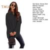 Office Lady Shirt Women Casual Lapel Long Sleeve Solid Color Loose Fit Tops Commuting Style Single Breasted Shirt