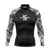 SCUBAPRO Maglia a Maniche Lunghe Rash Guard Uomo Protezione UV Maglietta da Nuoto Surf Diving Snorkeling Sport Acquatici