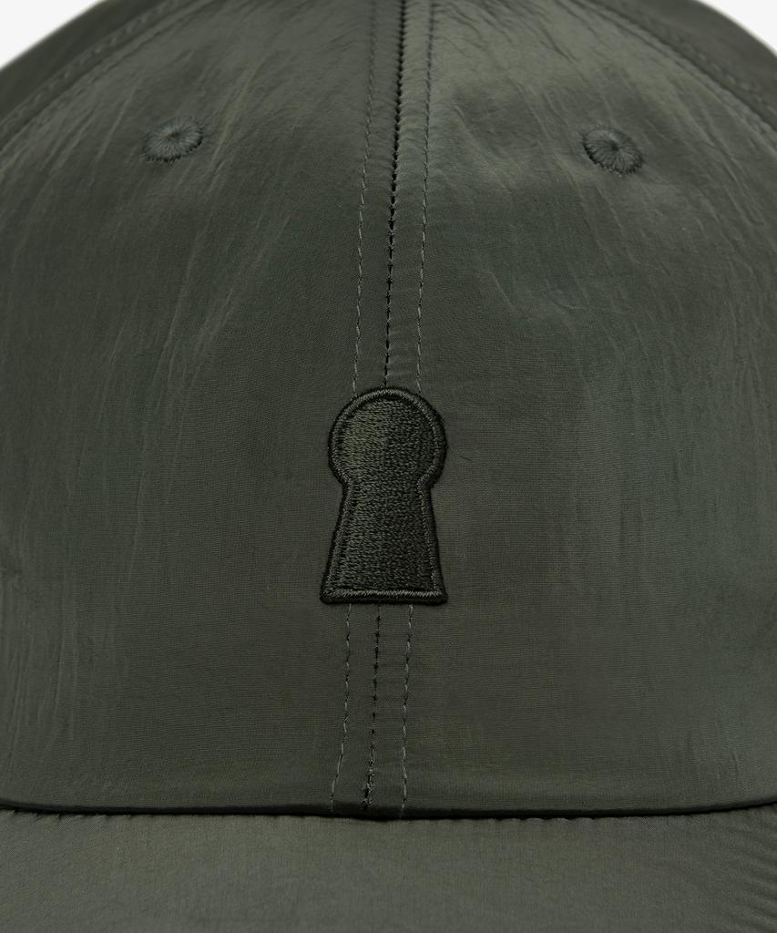 Sekeonmonollogeu Keyhole Logo Nylon Ball Cap Khaki Seac003Khaki