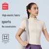 MINISO Women's Yoga & Fitness Short-Sleeve Jacket