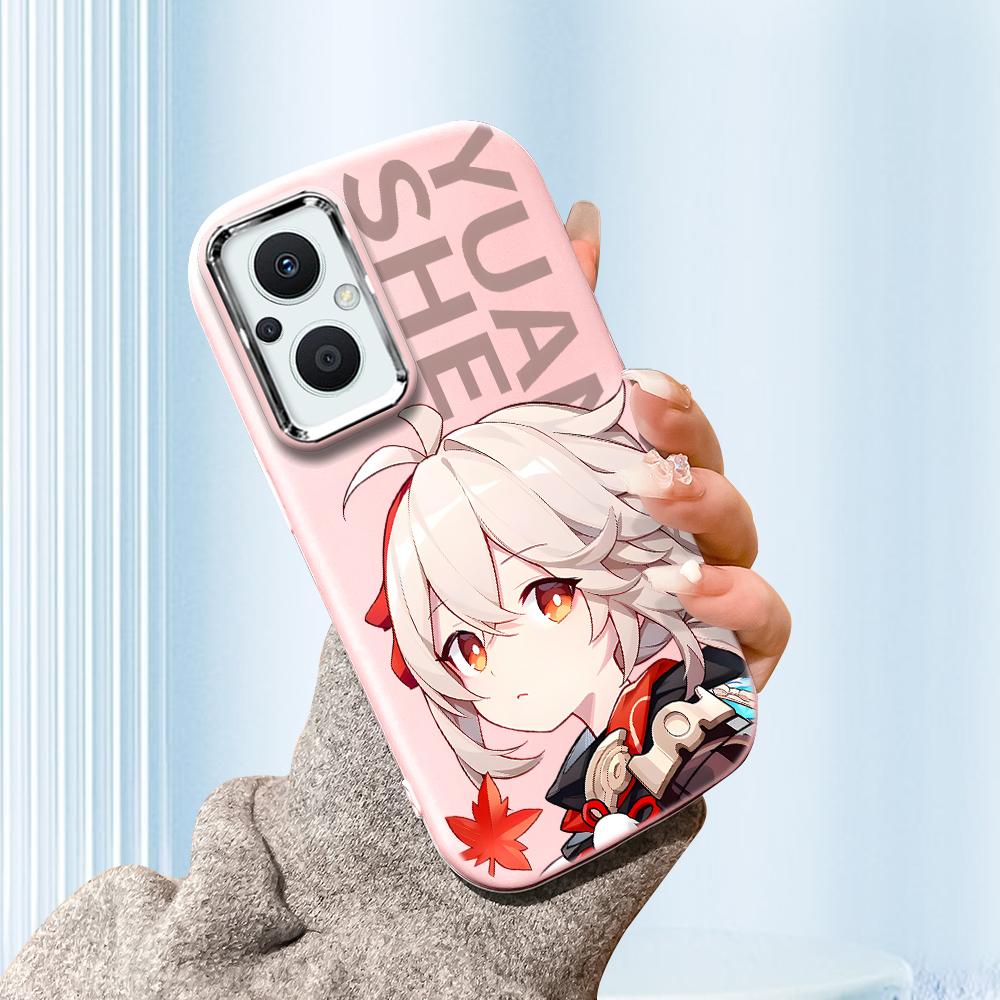 Für Vivo V23 V25 V27 V29 V30 Y27S Y28 Y33S Y36 Infinix Hot30I Hot40 Tecno Spark20 Cartoon Schwarze Katze Silberner Rand Weiche Flüssigsilikon Schutzhülle