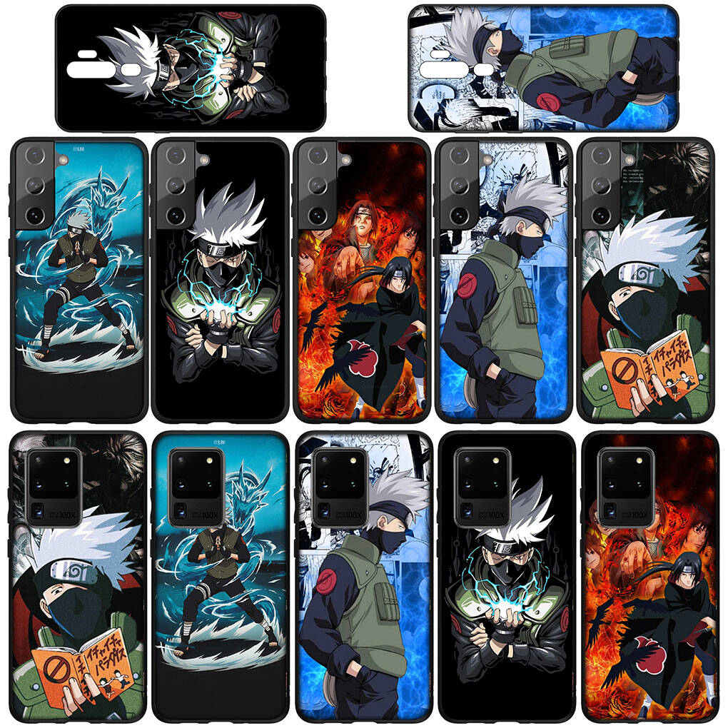 Handyhülle für iPhone 17 15 16 Plus Redmi Note 14 12 11 13 Pro Max Huawei P30 P20 Lite OPPO A60 A40 A80 A18 A16 A54 Kakashi Anime Itachi Naruto Hülle
