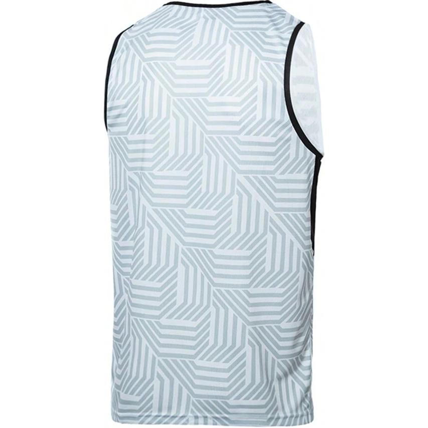 Under Armour Breathable Logo Print Tank Top And Elastic Waist Shorts Basketball Set Men Activewear 23500102-100+24500210-001