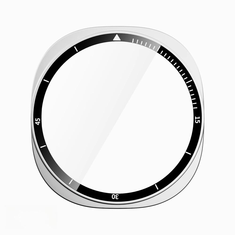 Tempered Glass+ PC Cover for Samsung Galaxy Watch 8 44mm 40mm All Coverage Protective Bumper Case for Galaxy Watch 8 Accessories