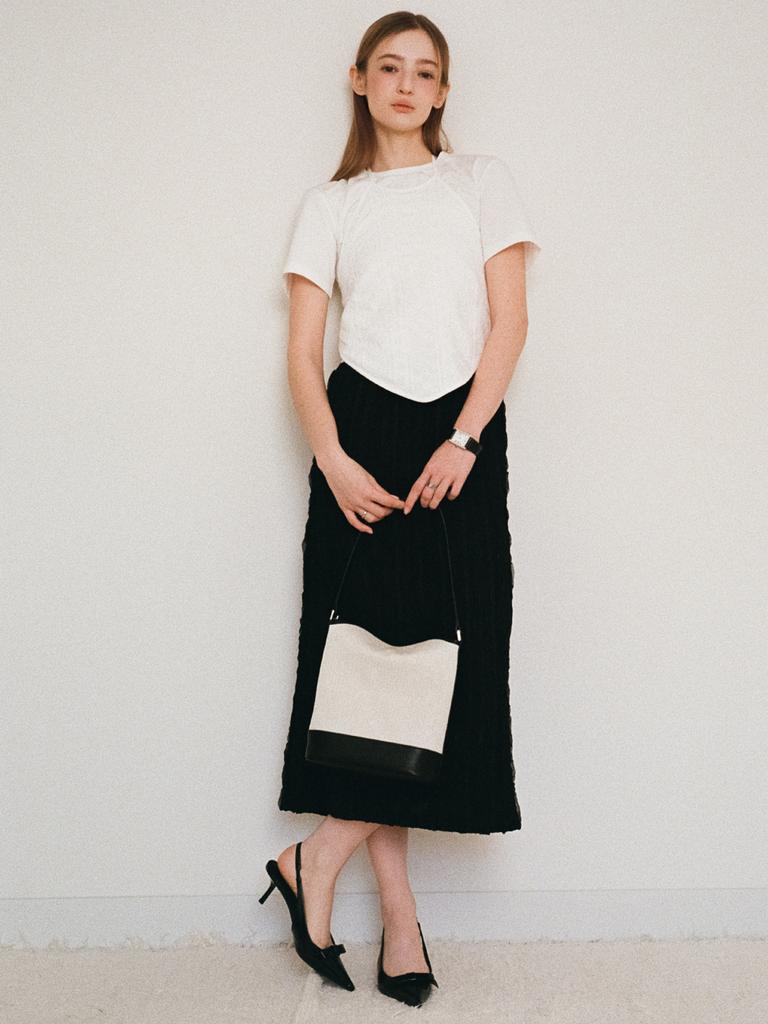 Beirut Marsala Shoulder Bag Black