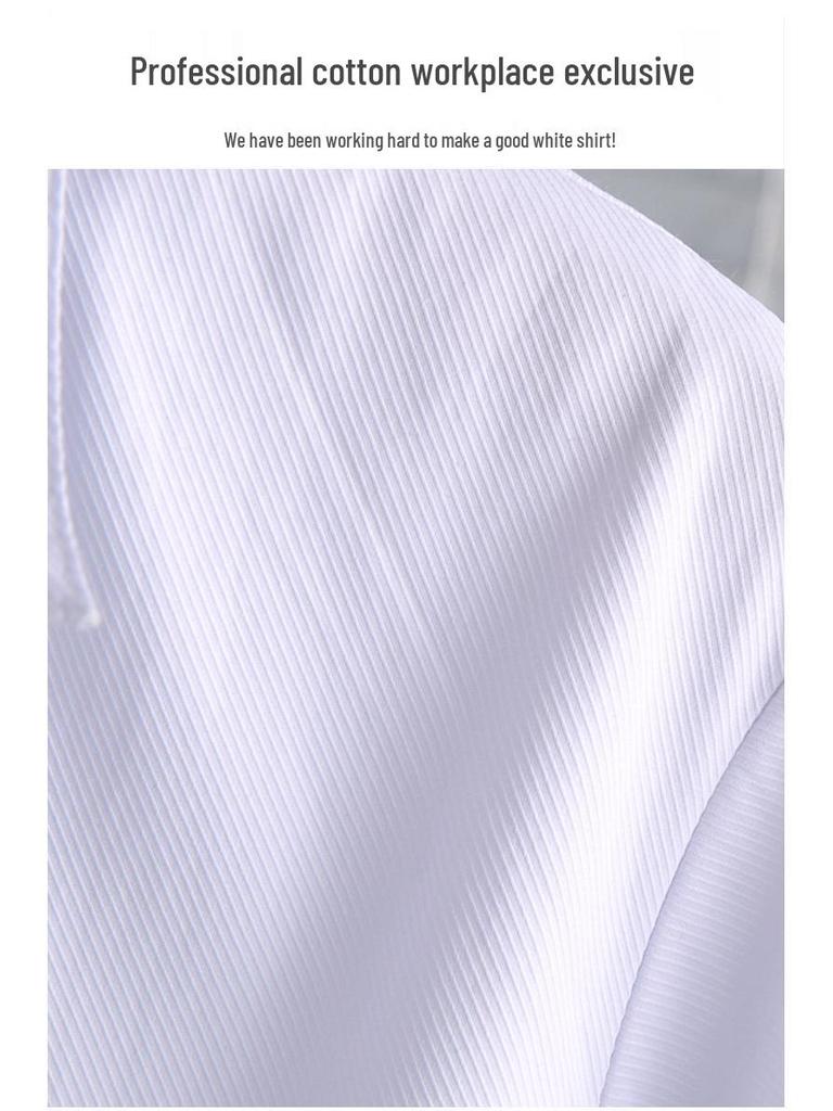 Women's Plus Size Dark Striped Short Sleeve Shirt: Professional Summer Workwear