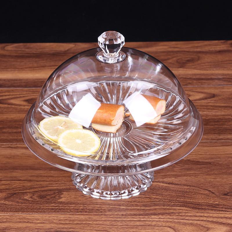 Acrylic Food Food Cover  Cover Plastic Round Vegetable Cover Fresh Cover Transparent Cover Bowl Cover  Cover PC