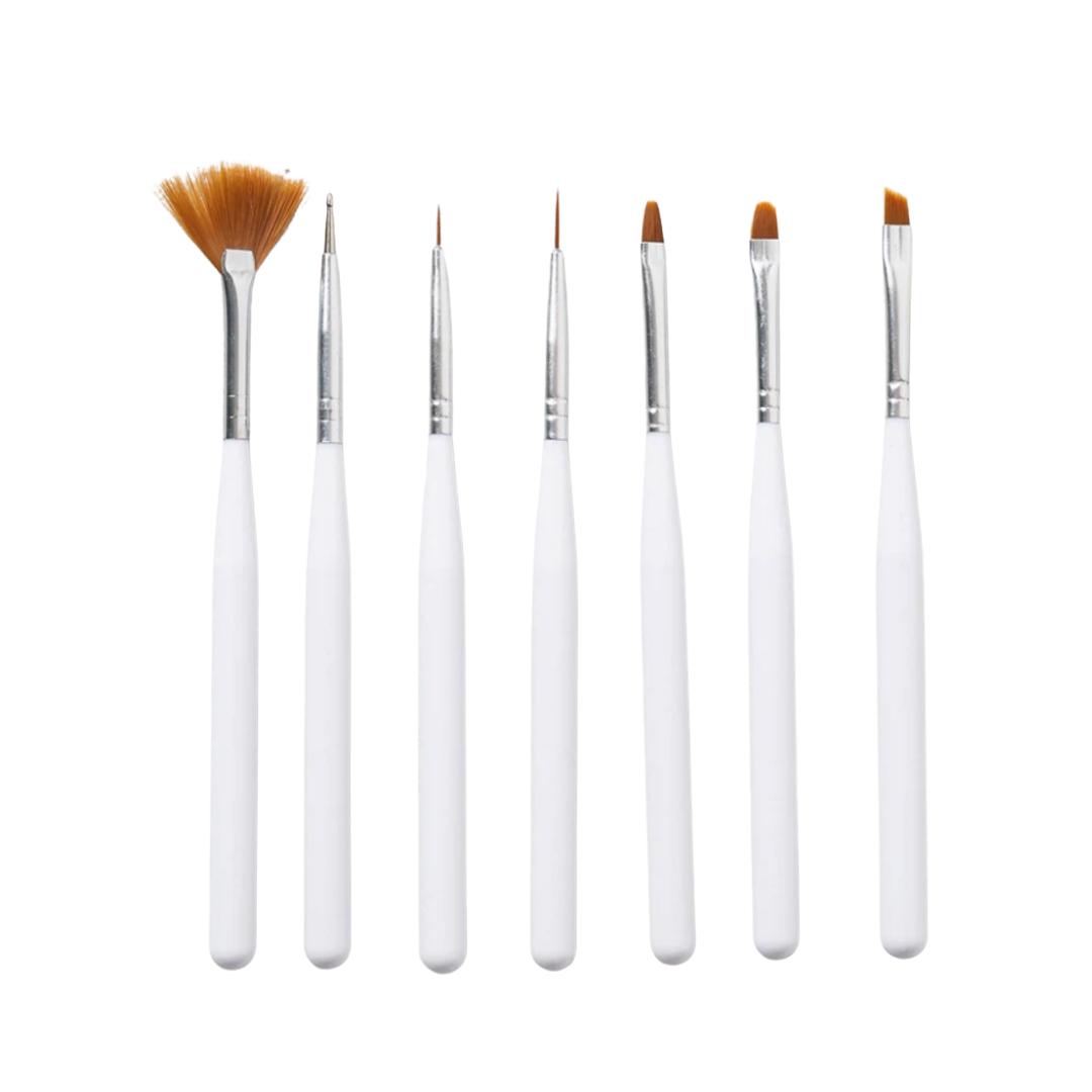 Daiso Nail Art Brush Set 7PCS * 2sets 2set